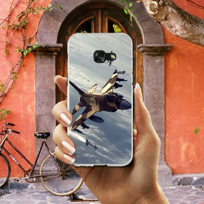 Мягкие чехлы для телефонов Samsung Galaxy S2 S3 S4 S5 Mini S6 S7 S8 S9 S10 Lite Edge Plus Note 4 5 8 9 War Aircraft Tanks |