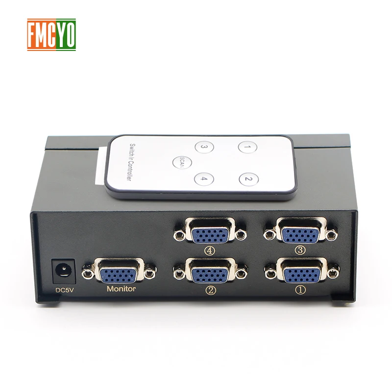 Kvm переключатель VGA 5 портов USB 2 0 KVM 1600P SVGA коммутатор разветвитель коробка для