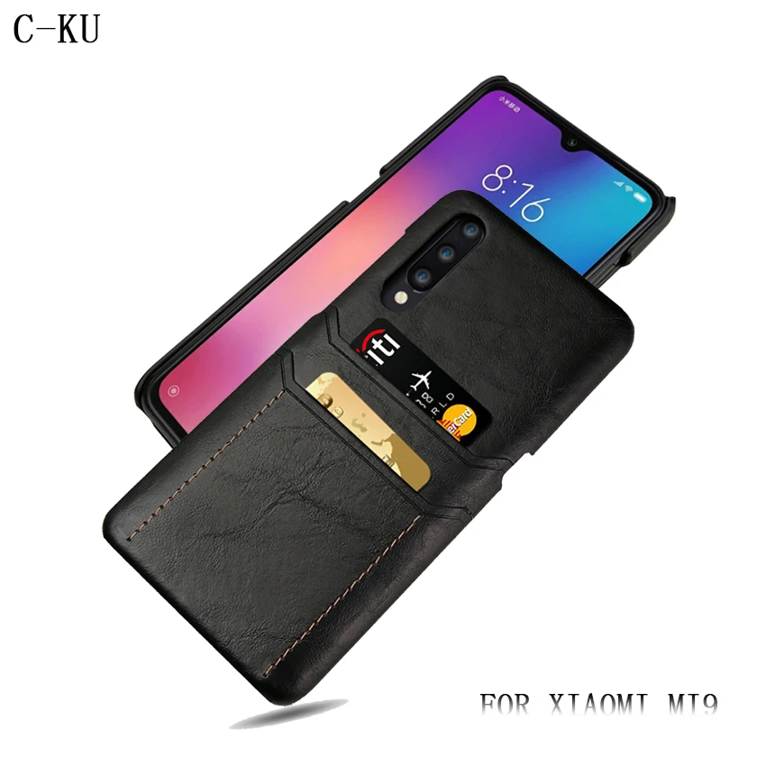 Роскошный кожаный чехол-кошелек с отделением для карт чехол телефона Xiaomi mi 9