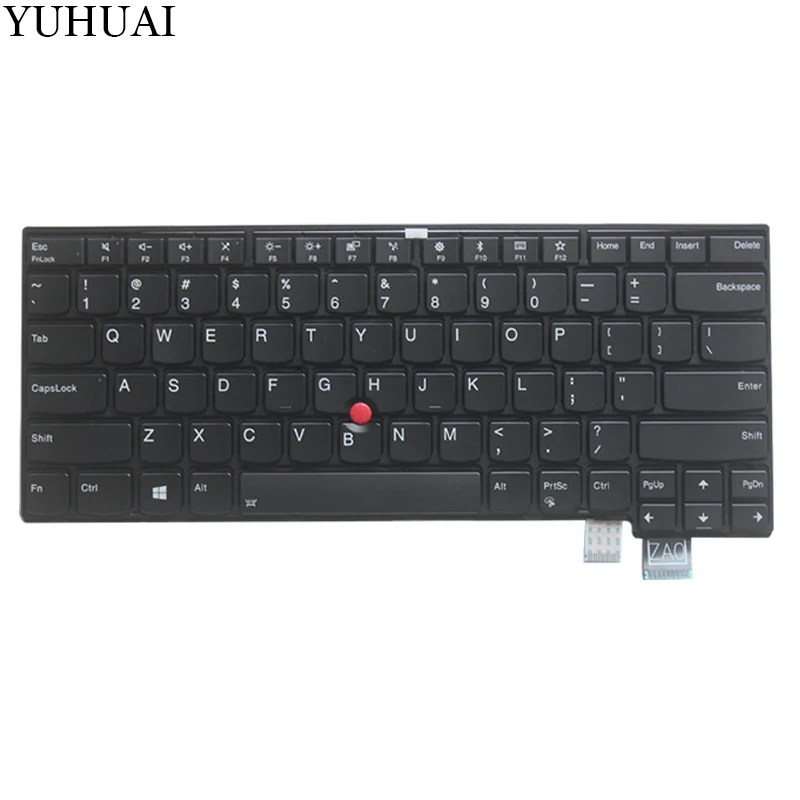Новая клавиатура для ноутбука США Lenovo Thinkpad T460S T470S с подсветкой на английском