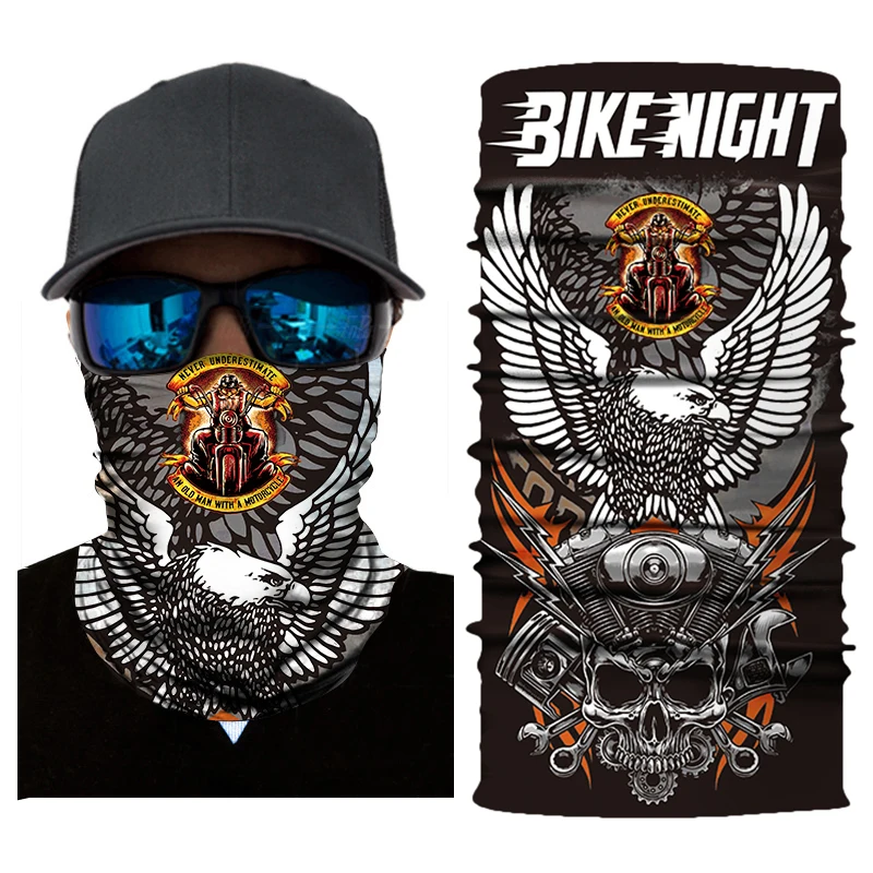 Мотоциклетная маска с черепом Балаклава для лица езды на мотоцикле