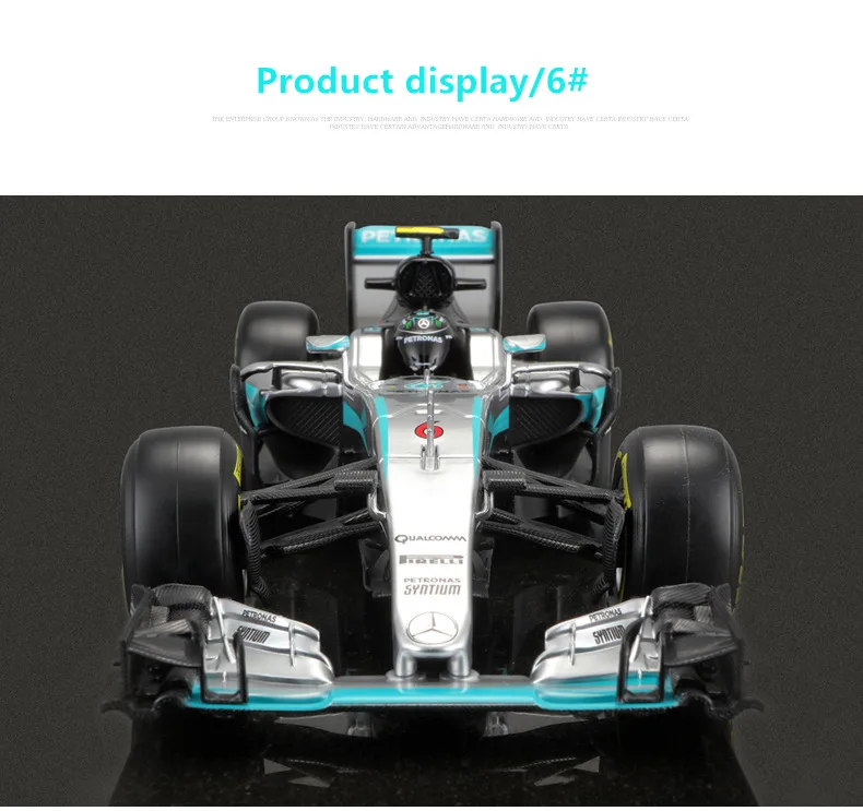 Bburago 1:18 Ferrari F1 NO7 производитель авторизованный имитационный сплав модель автомобиля ремесла украшение Коллекция игрушек инструменты