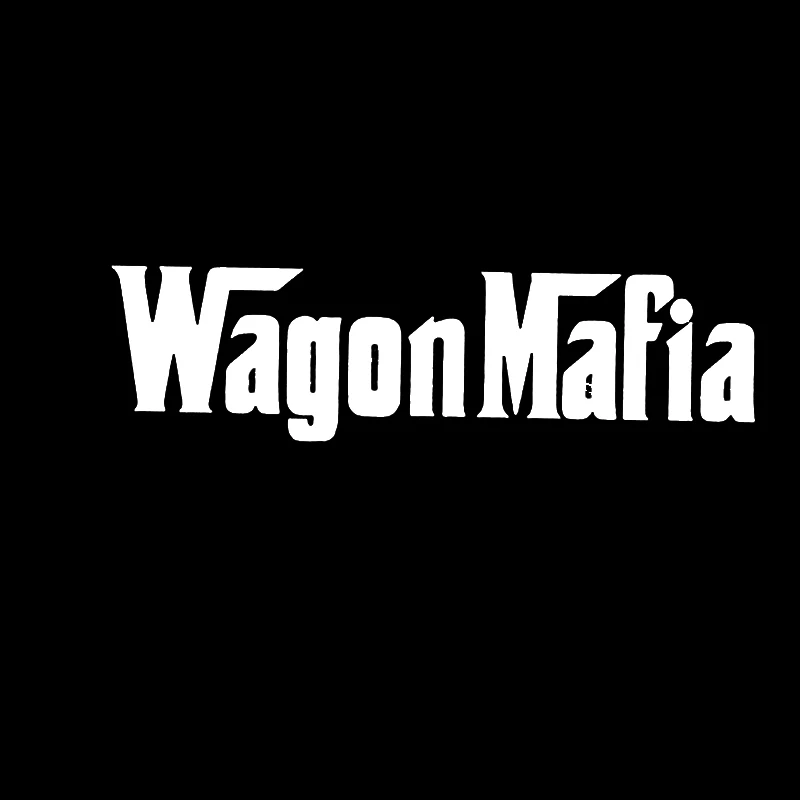 WAGON MAFIA автомобильный Стайлинг наклейка крутая жесткая мужская стильная