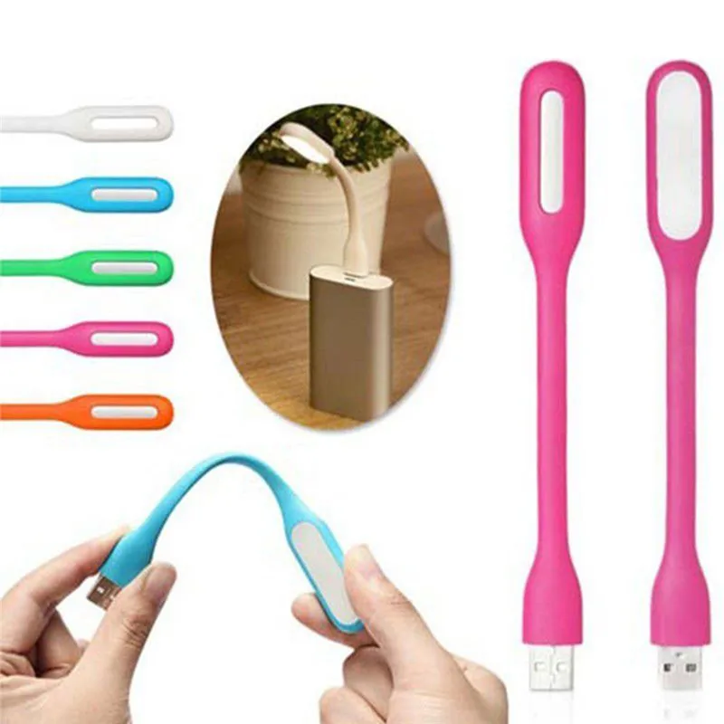Гибкая мини USB светильник лампа для компьютера ноутбука ПК чтения яркая Прямая