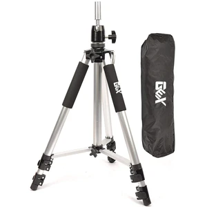 Серебристый тренога тренировочная голова куклы манекен головной парик Манекен холст блок головы подставка из алюминиевого сплава круглая ножка сильная устойчивая