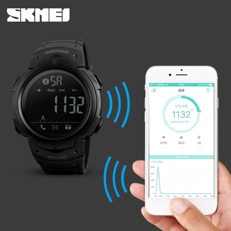 

Sport Smart Watch Men I Brand Pedometer Remote Camera Calorie Bluetooth Smartwatch Reminder Digital Wristwatches SKME Relojes