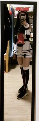 Anime! Kizuna AI Channel YouTube New Outfit Uniform Cosplay Costume Lovely Daily Suit Halloween Costumes for Women Full Set |