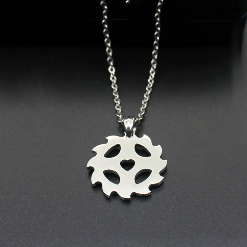 Массивное ожерелье в стиле стимпанк цепь из нержавеющей стали байкерском с