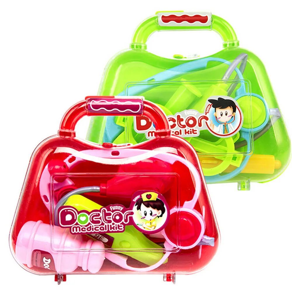 Игрушки для детей Детский врач медицинский комплект переноски чехол развивающая