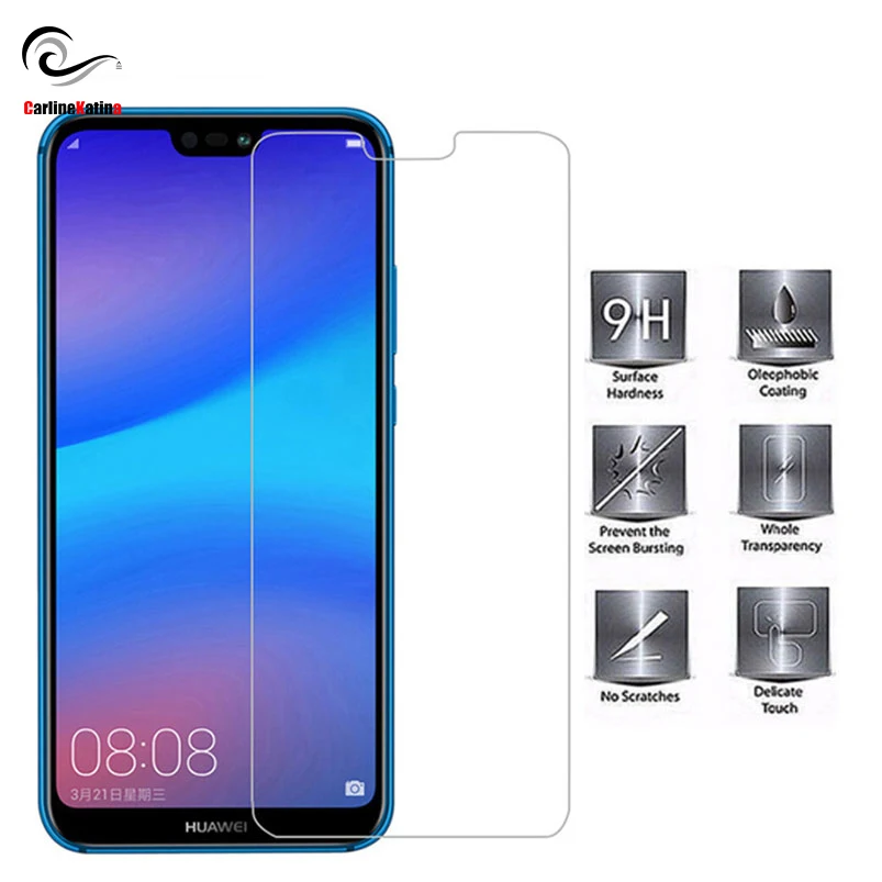 Закаленное стекло Защита экрана для Huawei mate 20 P Smart Plus Nova 3 P20 P10 lite Pro Y6 2018 2017 Honor 10 9 7A
