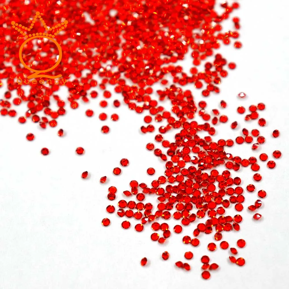 Minni Glass Rhinestones for Nails Gems Nail Art Mix Rhinestone Light Siam 3d Decorations Stones | Красота и здоровье