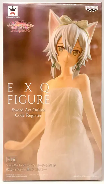 100% оригинальная коллекция Banpresto EXQ Figure Yukemuri Sinon от &quotSave Art Online: кодовый