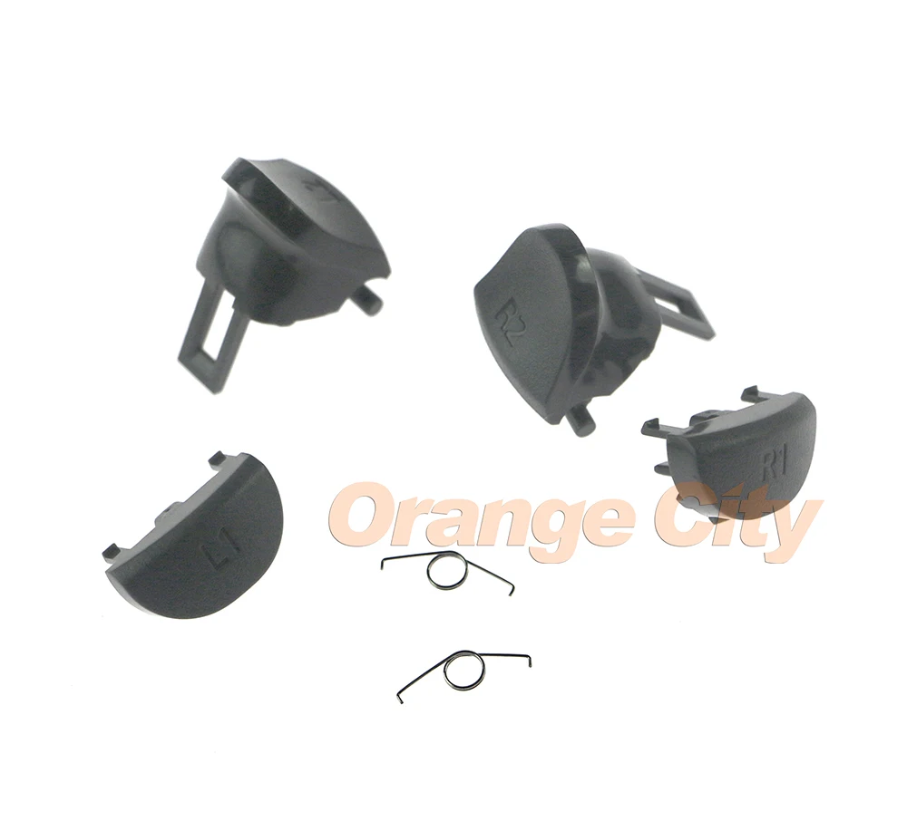 OCGAME 2 комплекта Замена JDS 040 JDM контроллер L2 R2 L1 R1 пружины для PS4 кнопки