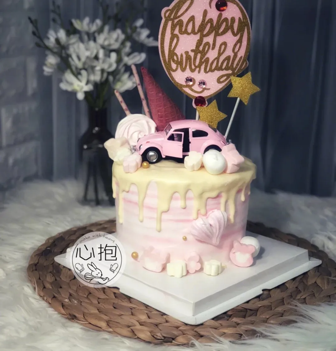 Ретро Прекрасный жук металлическая Форма для автомобиля искусственная машина