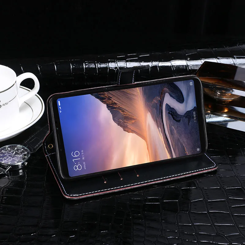 ITien бизнес ретро кожаный чехол для Xiaomi Max 3 защитный из ТПУ силикона Etui кошелек Mi Mix
