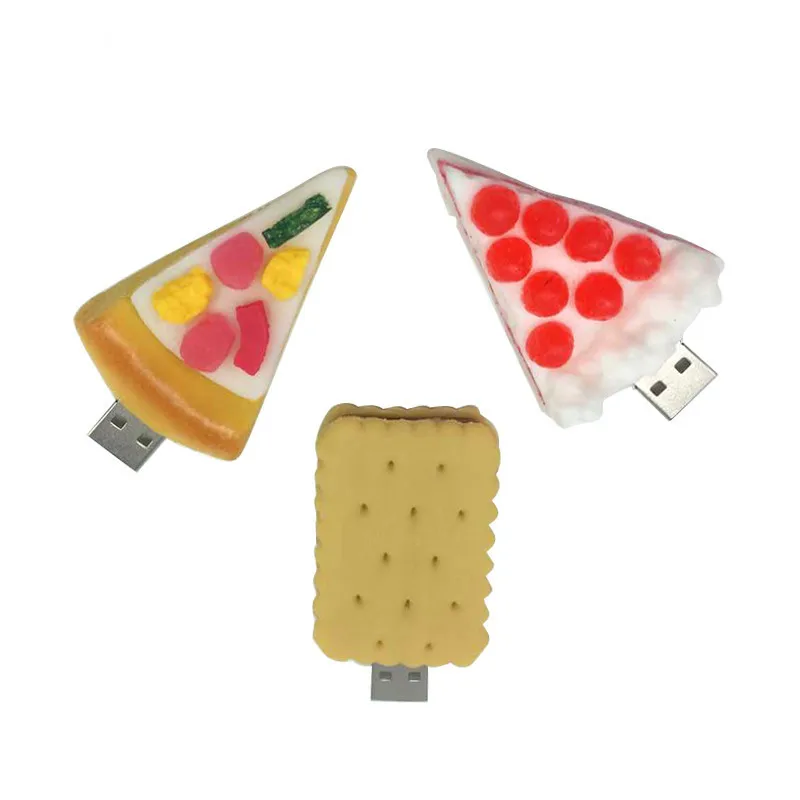 Usb флеш-накопитель 128 ГБ, память usb 2,0, 16 ГБ, 4 ГБ, 8 ГБ, флешка 16 ГБ, 32 ГБ, 64 ГБ,, usb карта памяти, ручка серии "Пицца", накопитель
