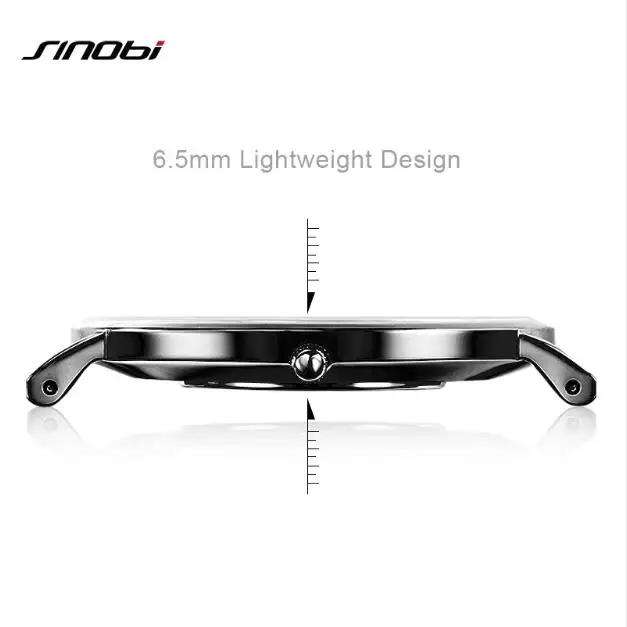 SINOBI Женские наручные часы женские с металлической сеткой ультратонкие bayan kol saati