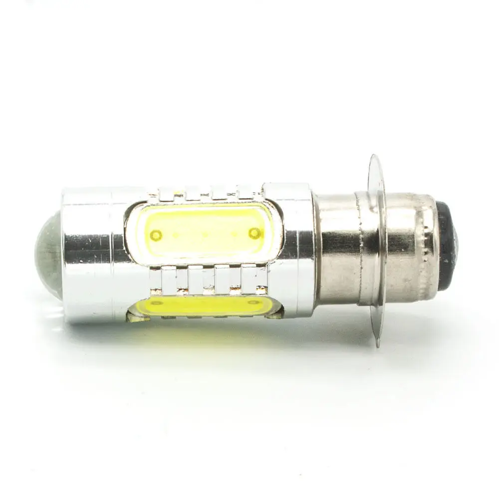 1 шт., 7,5 Вт, H6M, PX15d, P15D25-1, ксенон, белый, COB, светодиодный автомобильный головной светильник, лампа, противотуманный светильник, белый/желтый/красный/голубой