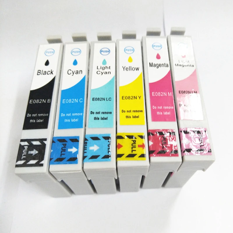 Чернильный картридж Einkshop T0821 T0821N для принтера Epson R270 R390 TX650 T50 T59 RX590 TX610 TX720 TX700 TX800