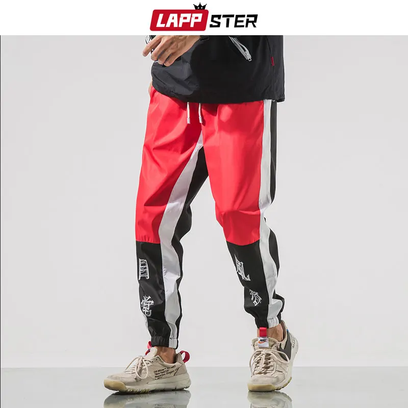 Мужские брюки-джоггеры LAPPSTER повседневные спортивные брюки с полосками сбоку в