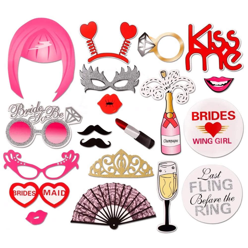 FENGRISE курица девичник вечерние фото реквизит для стенда украшения Phoot свадебный