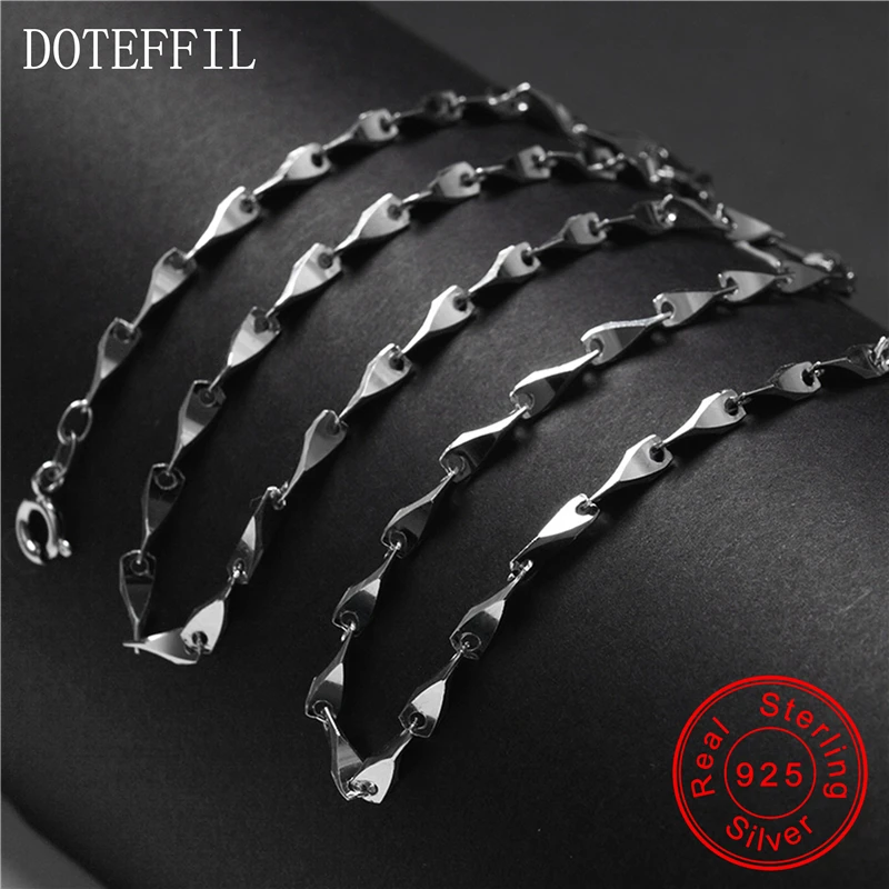 

Цепочка Из серебра 100% пробы с семенами дыни, 50 см