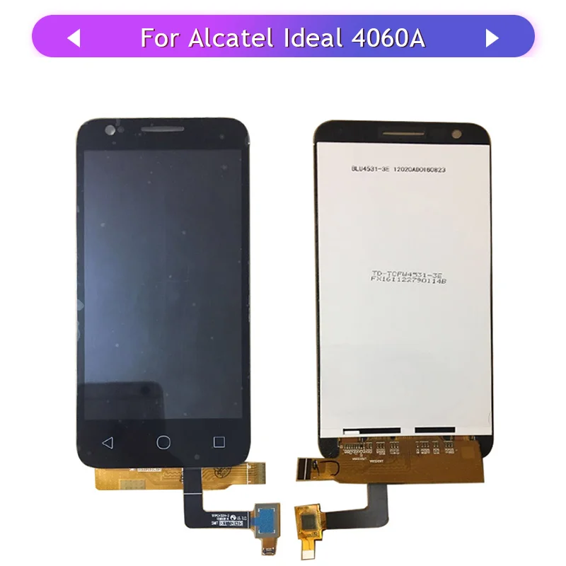 ЖК дисплей для Alcatel Ideal 4060A сенсорный экран в сборе стеклянный дигитайзер