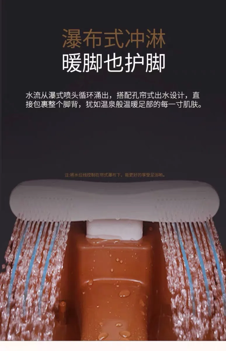 Китайская Ванна-массажер для ног ванна для ног Оборудование массажная машина для ног спа как видно на ТВ