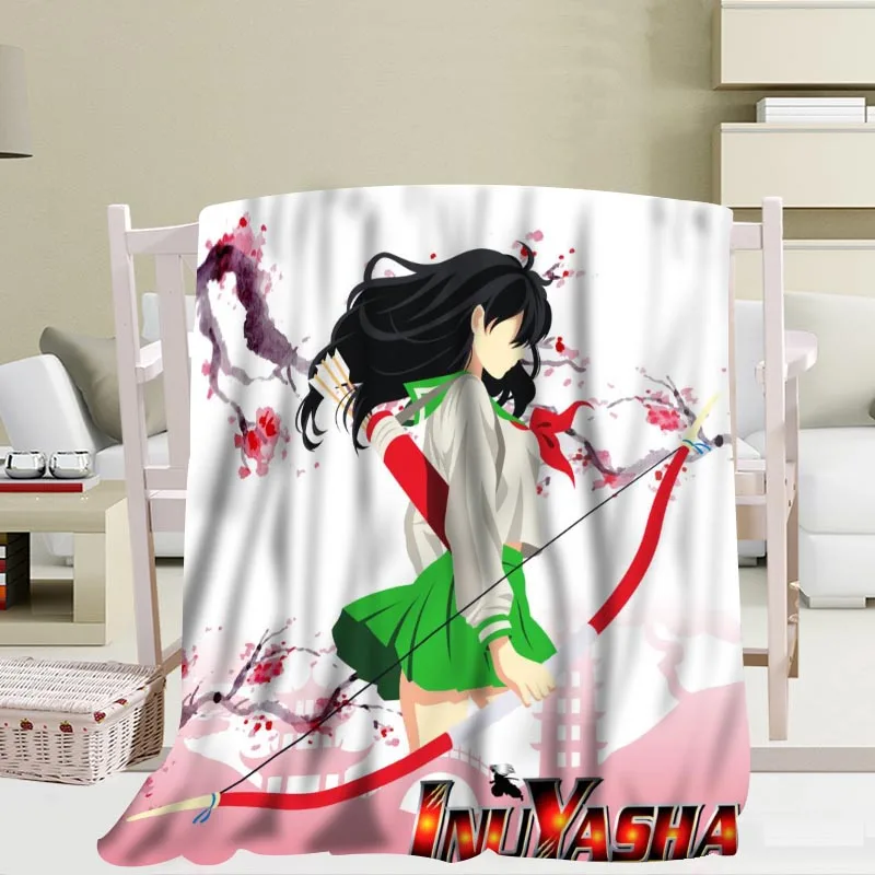 melhor Costume Inuyasha Costume Viagem Blanketslances No Sofá/cama/avião Viagem Cobertores 56x80 Polegada 50x60 Polegada 40x50