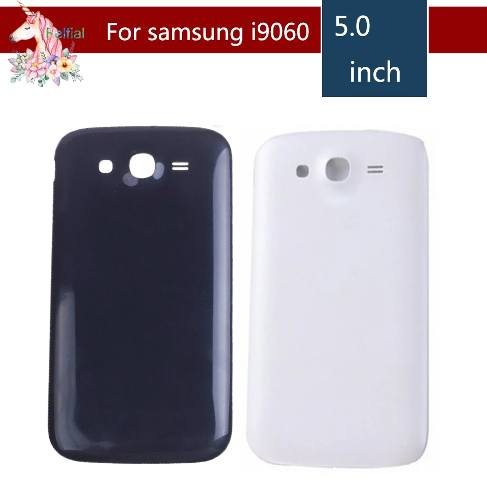 Для Samsung Galaxy Grand Duos GT i9082 i9060 корпус батарейного отсека задняя крышка корпуса