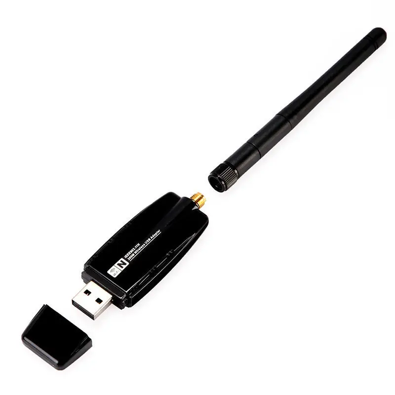 High Speed USB Wireless Adapter 802.11n/g/b 300Mbps WiFi Network Lan Card with antenna For PC Laptop Desktop | Компьютеры и офис