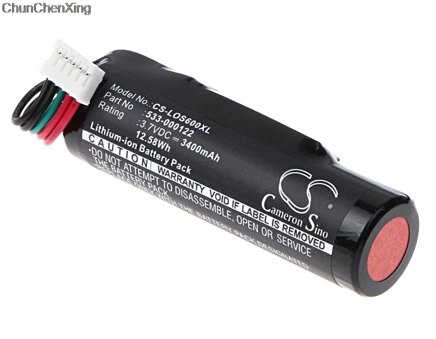 Аккумулятор Cameron Sino 2200 мАч/3400 мАч 533 000122 для Logitech UE ROLL WS600 WS600BL WS600VI 2 Roll Ears