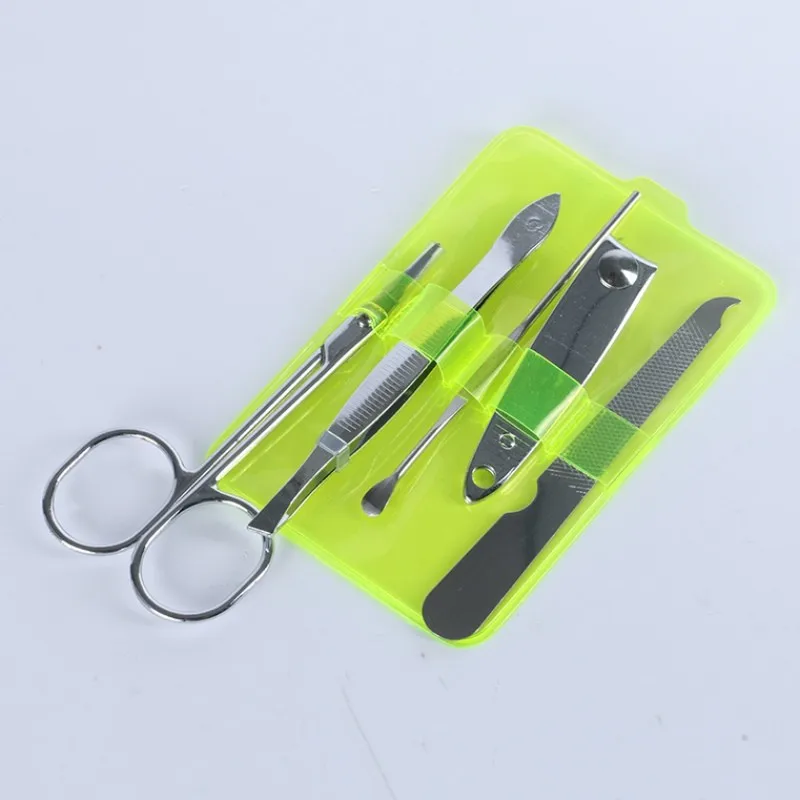 Manicure Set Pedicure Tools Kit Nail Clipper scissors Travel KIt Cutter | Красота и здоровье