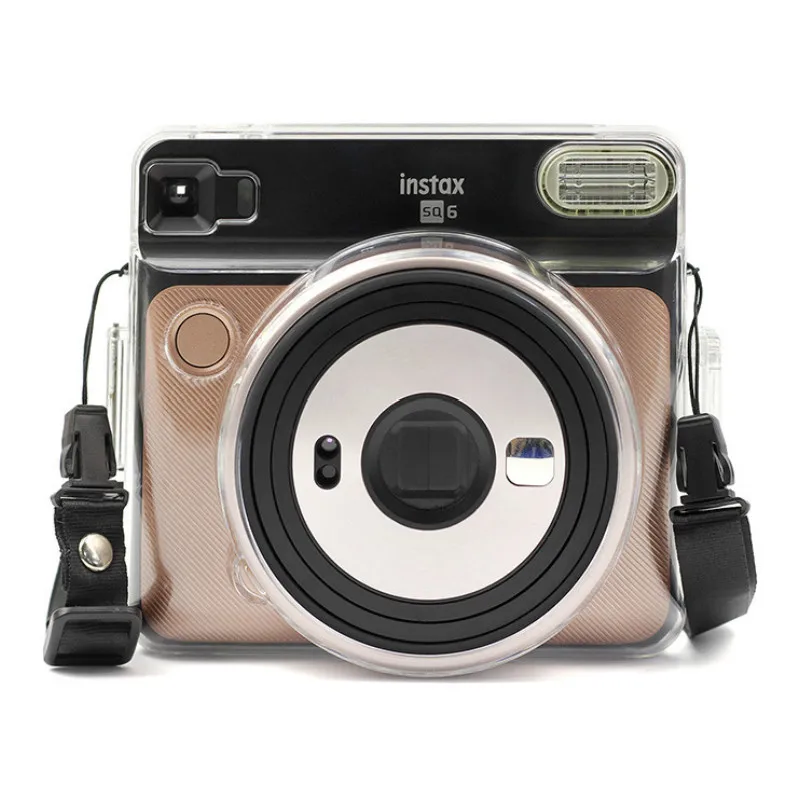 Прозрачный флип чехол для FUJIFILM Instax SQUARE SQ6|Сумки фото-/видеокамеры| |