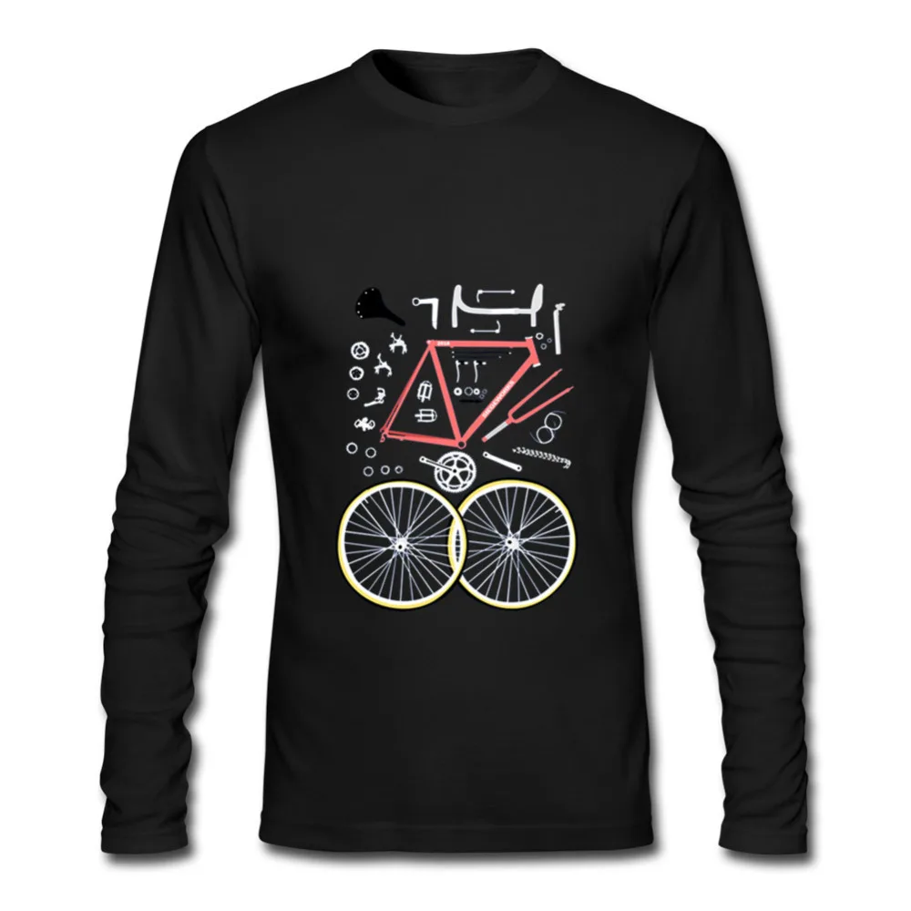 Camisetas забавная футболка водитель Байкер велосипедов MTB футболки горным
