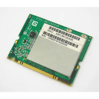Беспроводная карта адаптера для Atheros 2413 AR2413A AR5005G 54 Мбит/с 802.11b/G Mini PCI E плата Wireless WLAN