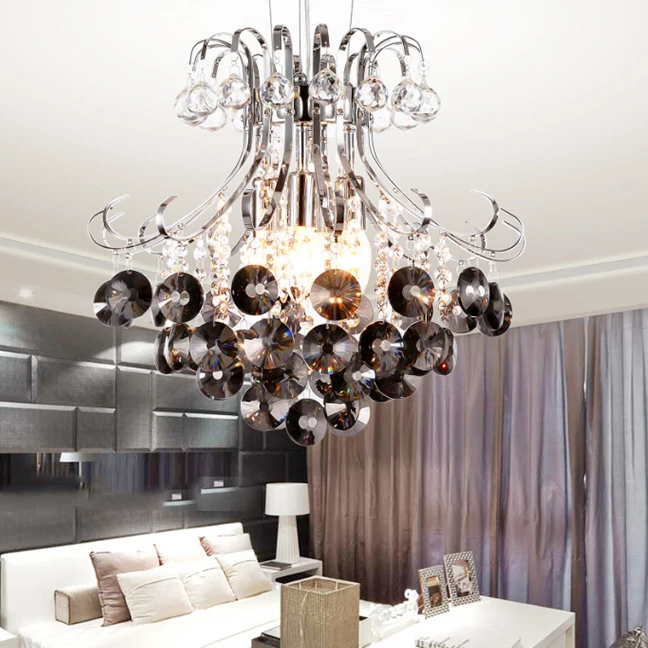 Современные хрустальные люстры de cristal светодиодные лампы haning свадебные