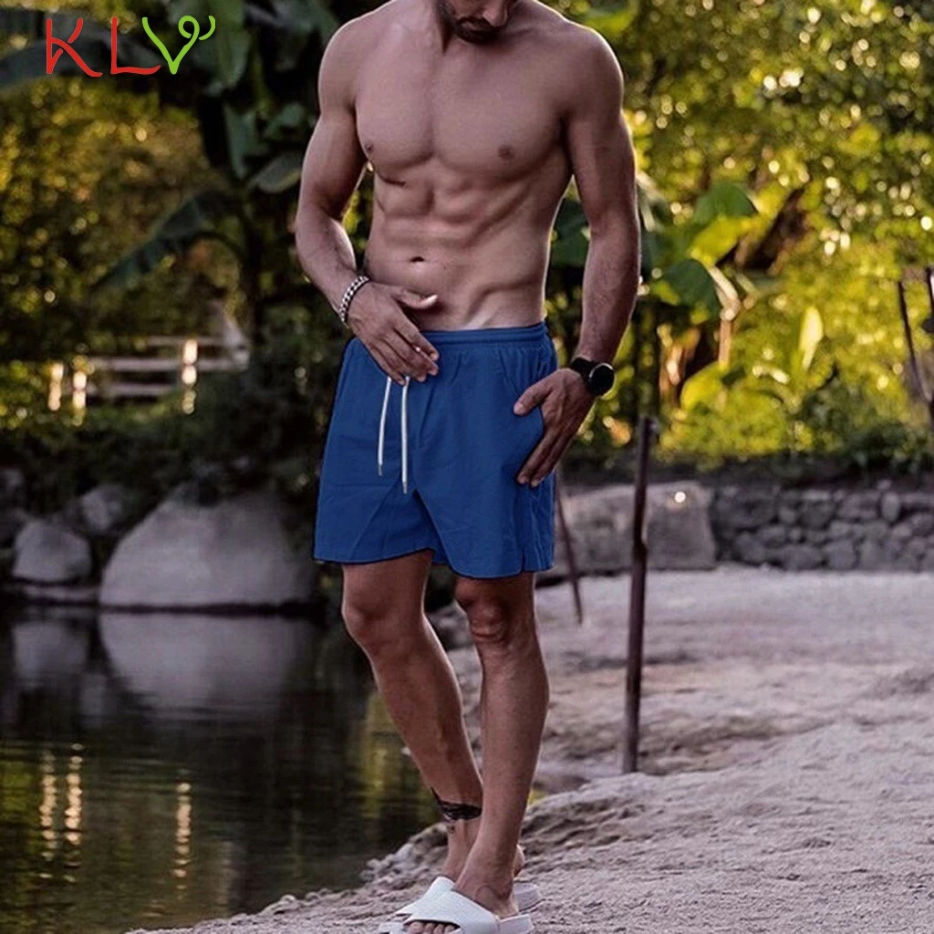 Мужские шорты летние спортивные повседневные облегающие для бодибилдинга