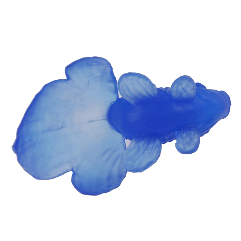 10 шт./лот мягкая резиновая Золотая Рыба рыболовные игрушки пластиковая имитация