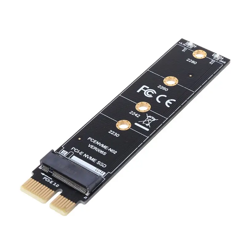 Плата адаптера NVME M.2 PCI E3.0 1x высокоскоростной удлинитель M Button NGFF плата модуля