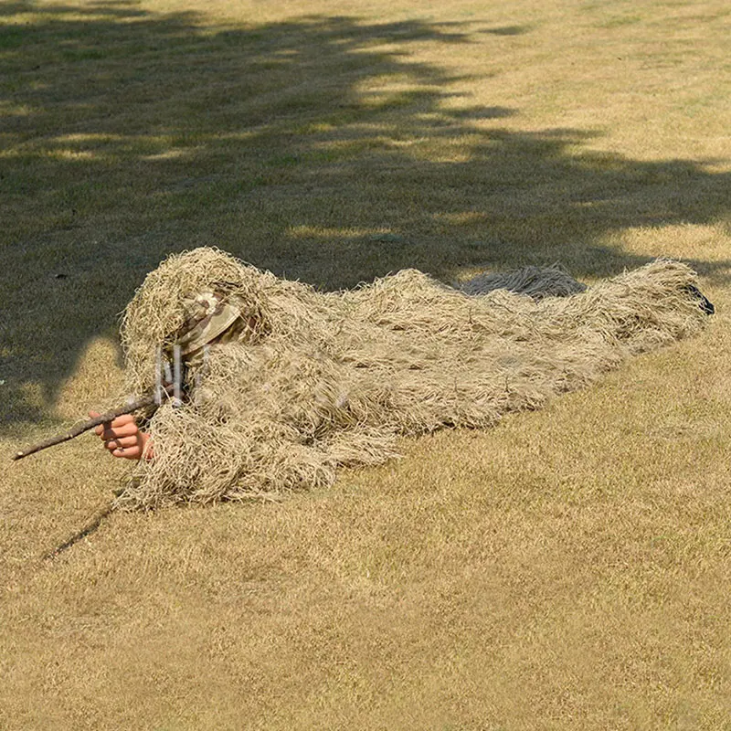 Охота Лесной Камуфляж Снайпер Ghillie костюм слепой снайпер прицел крепление камуфляжная одежда 3D Камуфляж Дерево Стенд Набор