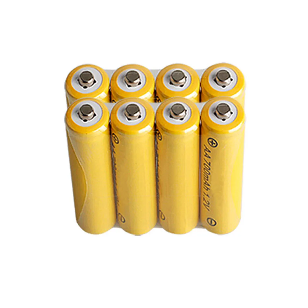 Dinto реальные 1 2 V 700mAh Ni Cd AA Батарея Перезаряжаемые гидридных и никель кадмиевых