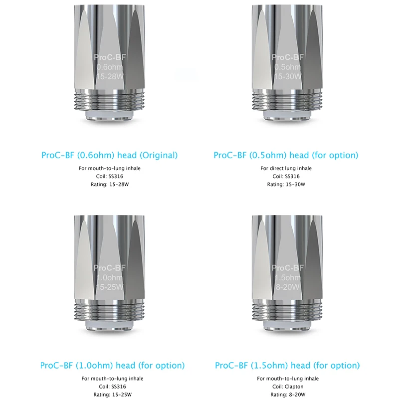 Набор насадок Joyetech ProC BF 5 шт. катушка для атомайзера Cubis 2 3 мл Cubox CUBIS/CUBIS Pro/eGo AIO вейп|
