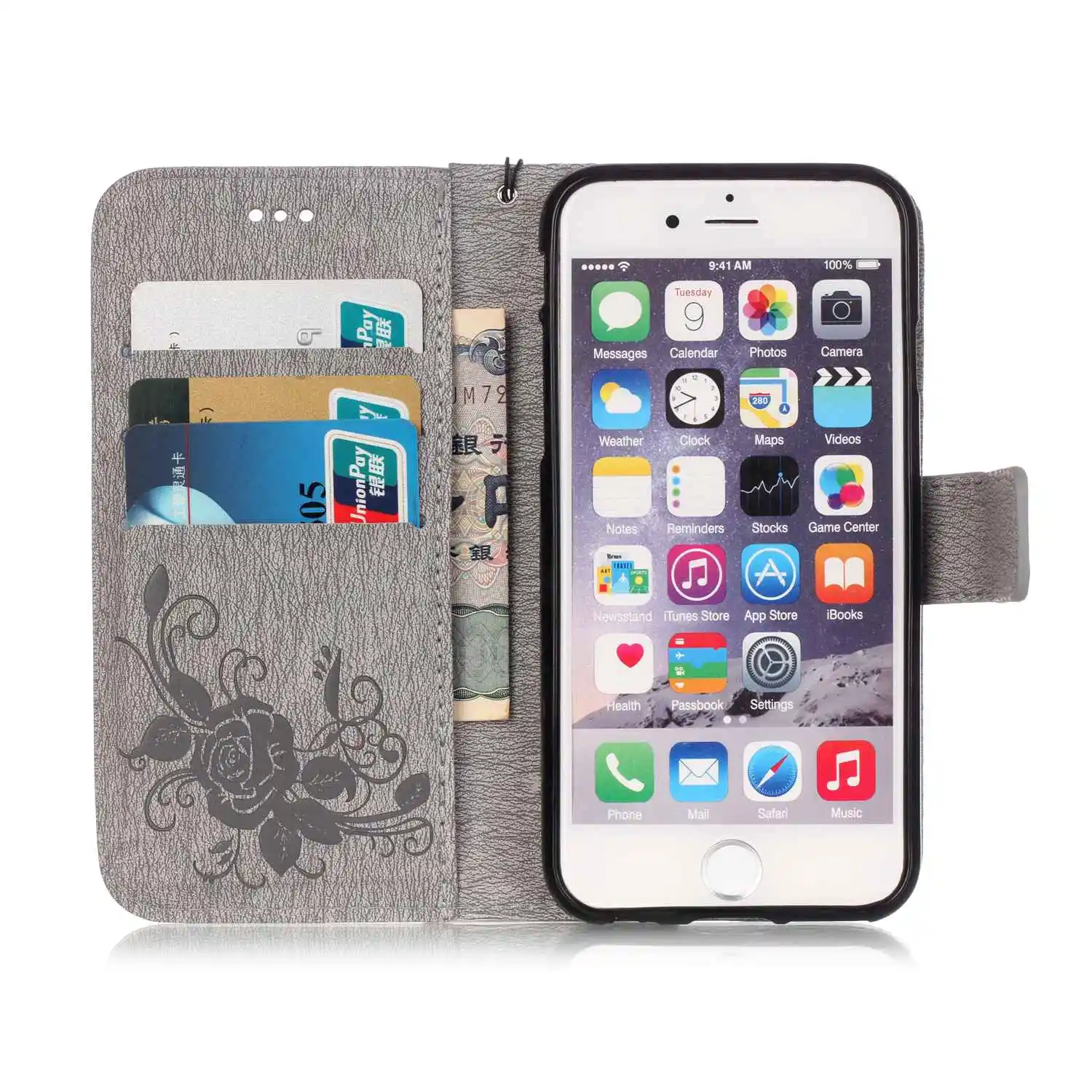 Роскошные Случаи Алмазов бабочка цветы Книга Стиль Кожа Флип Чехол Крышка коке