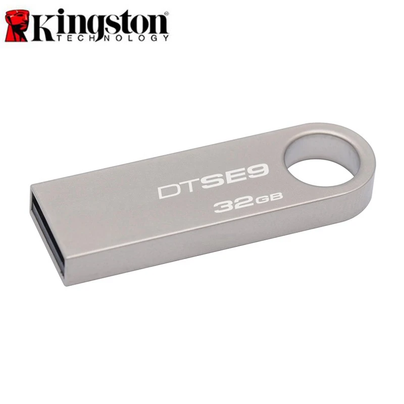 Оригинальный Kingston флэш-диск dtse9 USB 2.0 8 ГБ 16 32 металла Материал данных Traveler se9 usb flash