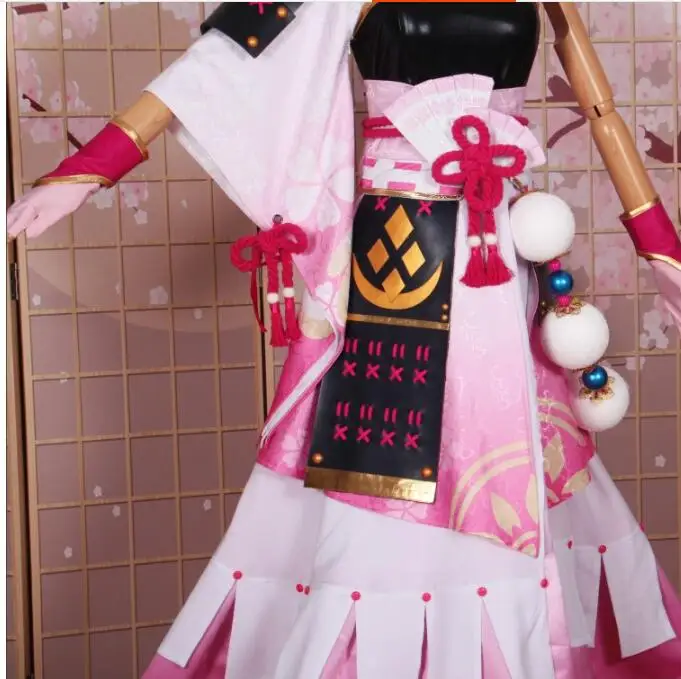 Hakurou Onmyoji Косплей косплей костюм может изготовлен на заказ платье|Игровые