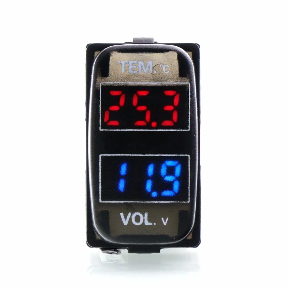 Автомобильный Интерфейс 12V специальная конструкция с Напряжение и Температура Дисплей Применение для Mitsubishi, asx, lancer, outlander pajero