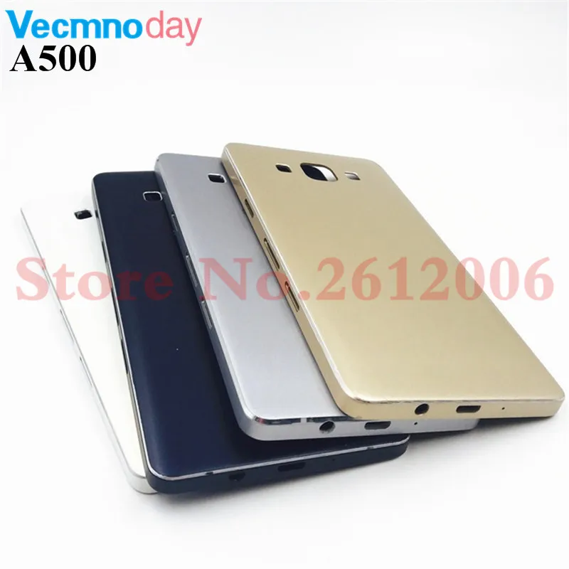 Vecmnoday для samsung Galaxy A5 A500 A5000 Крышка корпуса батарейного отсека чехол Крышка батарейного отсека Запасные части