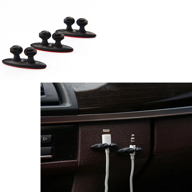 8 шт. фиксированный зажим для кабеля|car charger line clasp|adhesive car chargercar clips |