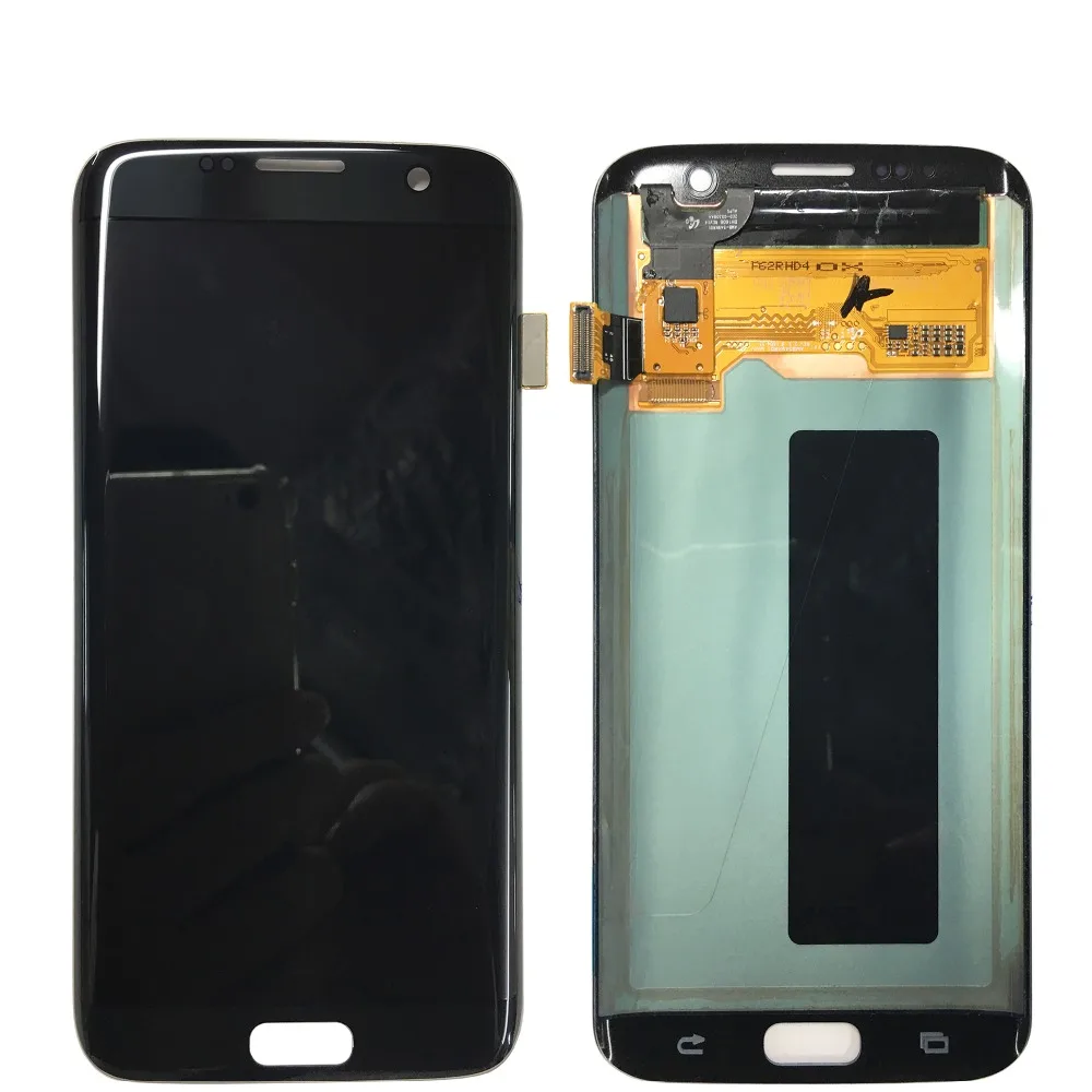 For SAMSUNG GALAXY S7 EDGE G935 G935F LCD DIsplay Touch Screen Digitizer panel glass lens Assembly | Мобильные телефоны и